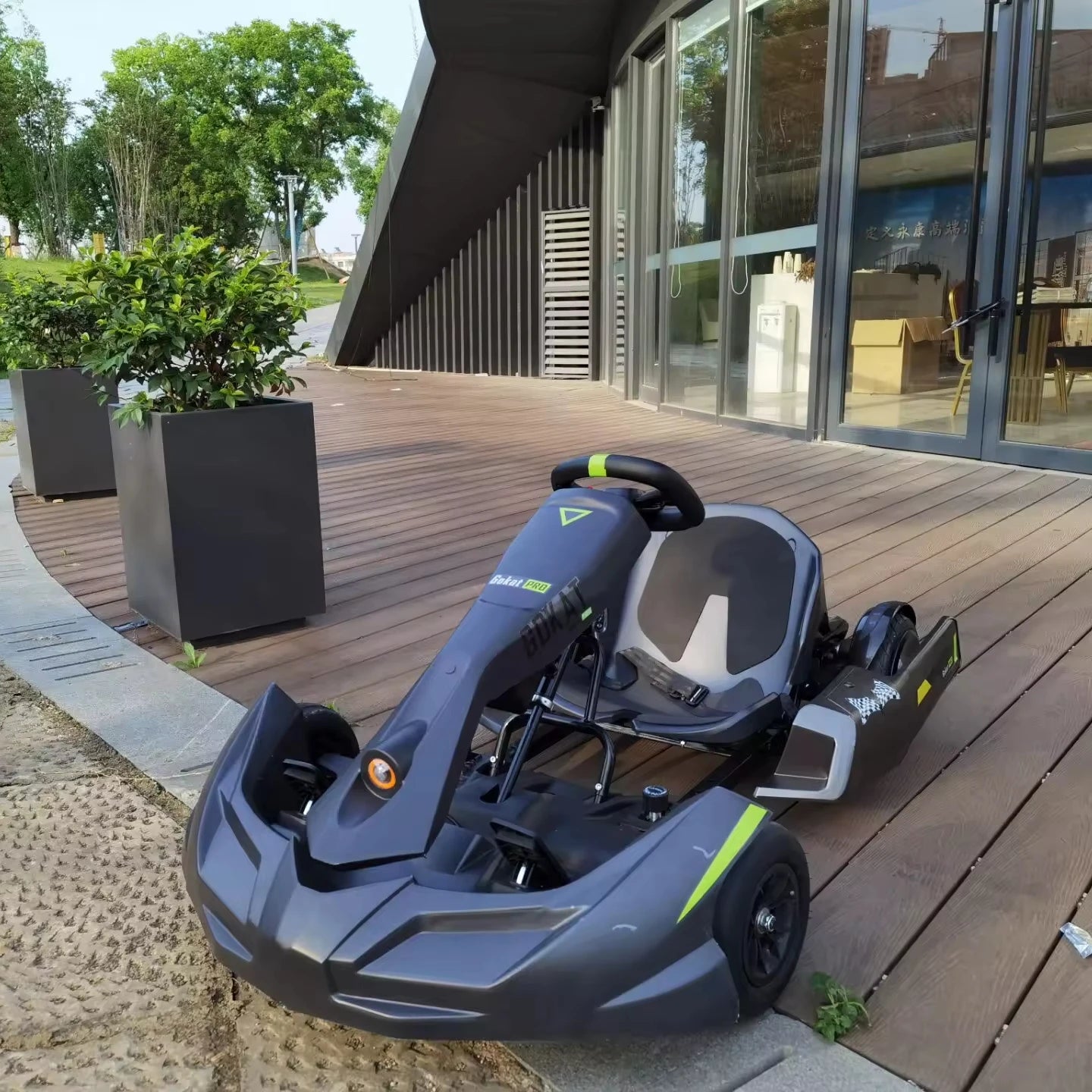 Karting Electric Go Kart Car Go Cart Racing Go Karts for Adults Kids Electric Go Kart Go Karts for Kids