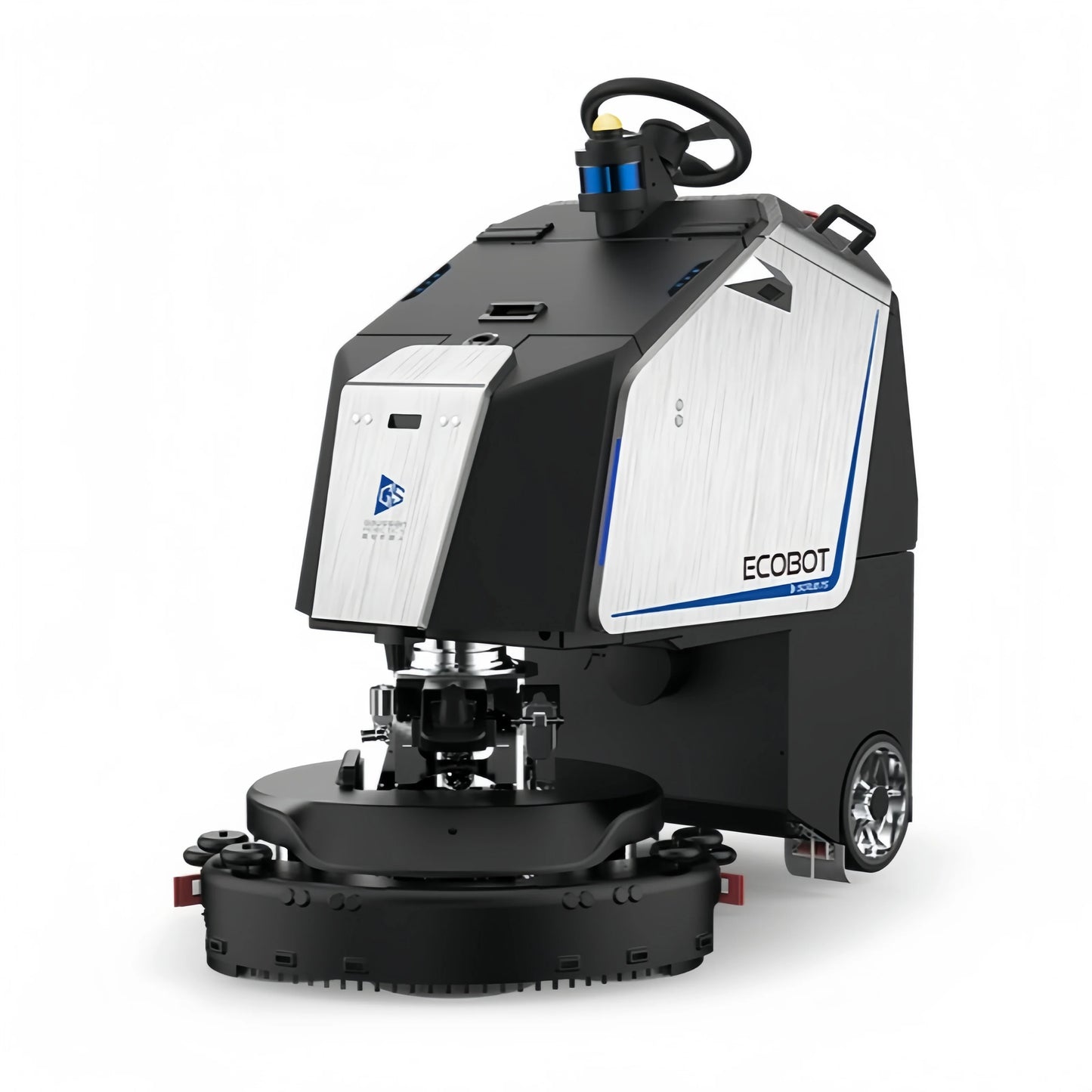 Smart Cleaning Robot  Commercial Cleaning Robot for Large Factories & Warehouses Automatic Sweeping Mopping Scrubbing
