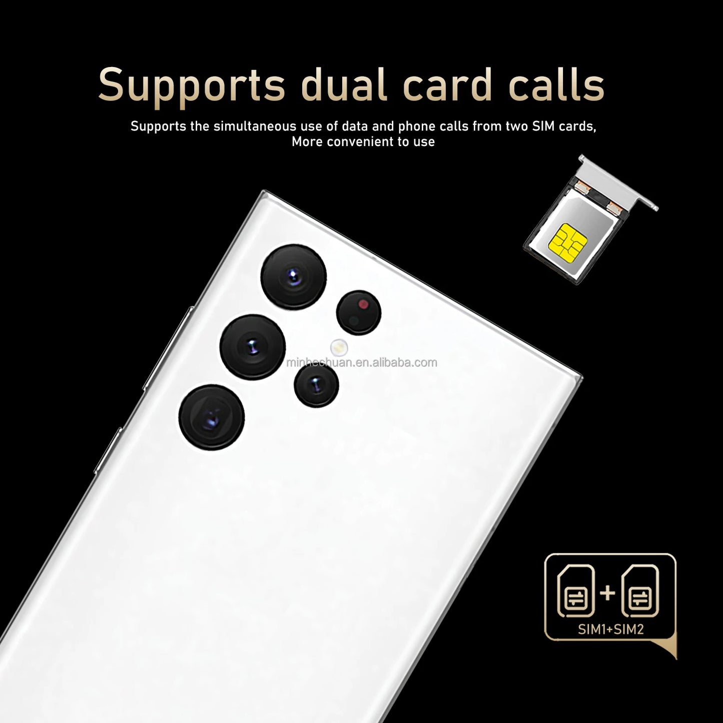 Cellphone Original S23 Ultra 16GB+1TB Smartphone 7inch Unlocked Dual Card 5G Phones Android 13.0 Mobile Phones