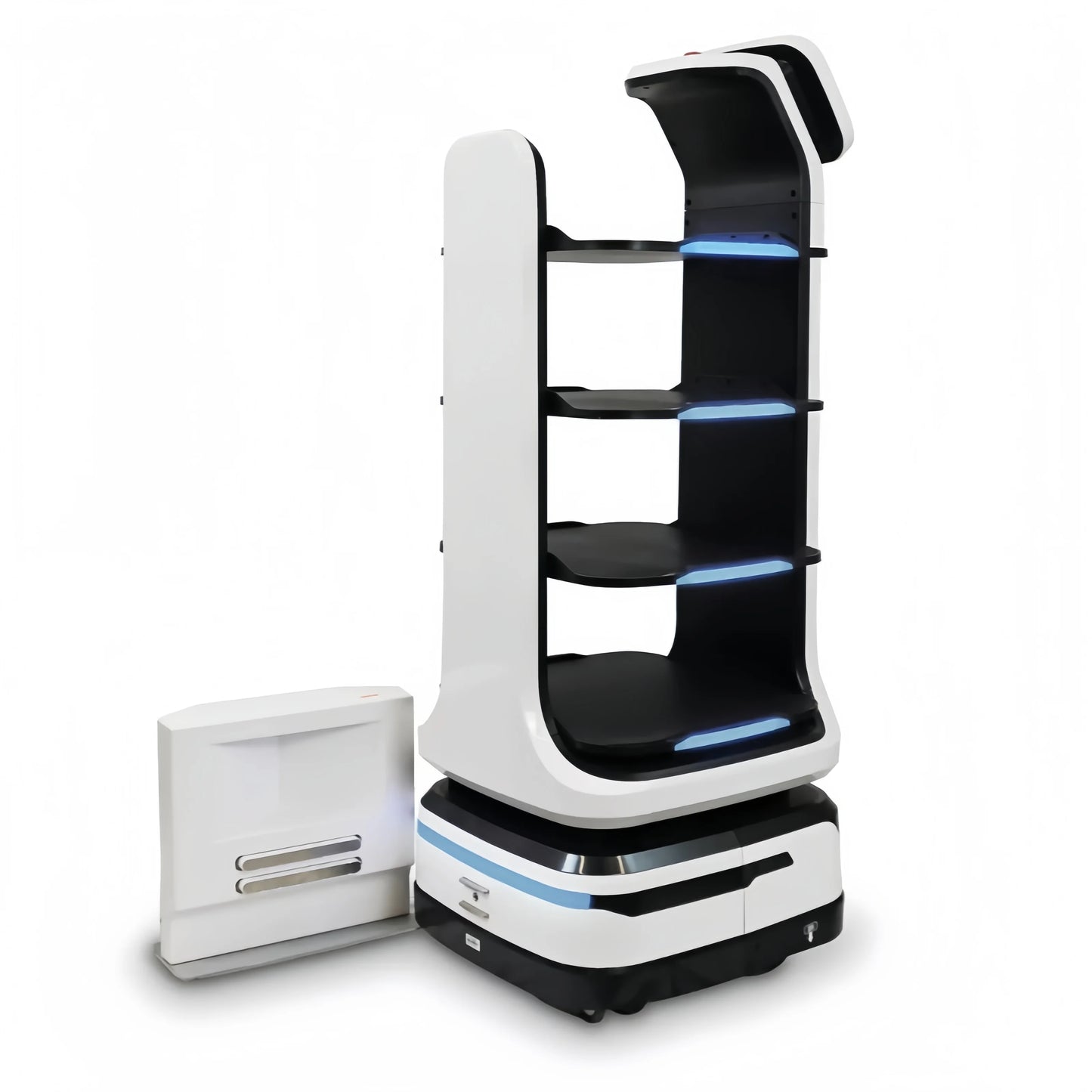 silicone service robot Customized Route Delivery Robot Fully Automatic Remote Control Intelligent Service Robot