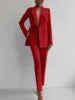 Latest Desgin Business Suits for Women Slim Blazer and Pants Set for Women Formal Suit Ladies Suits Office Wear