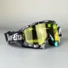 Full Frame PC Rimless Cycling Goggles for Motorcycle & Ski Use Windproof Breathable UV Protection CE Certified Day/Night Use