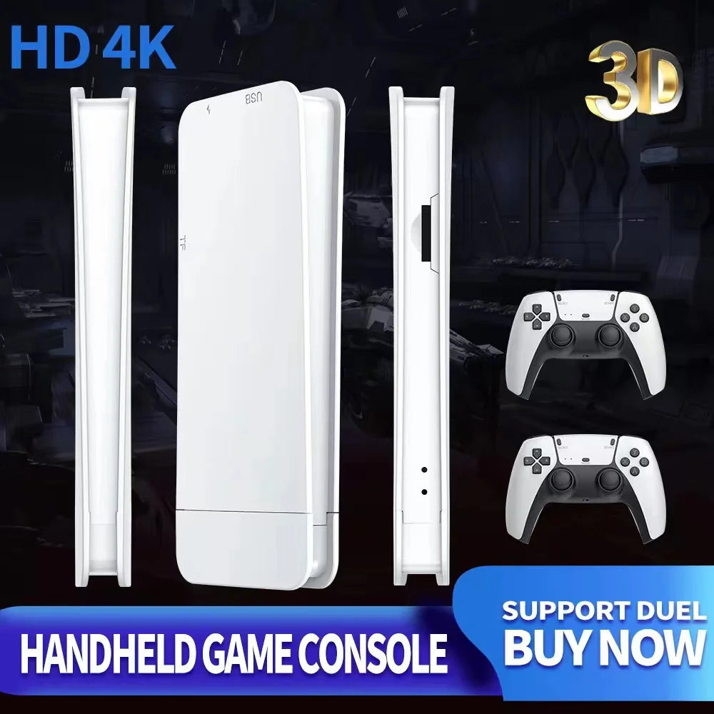 New M15 Wireless 4K Game Stick TV Home Joystick Gamepads 20+Simulators 20000+ Games HD Output Retro Video Game Console