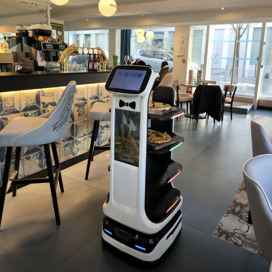delivery robot outdoor Hotel Restaurant Fully Automatic Food Delivery Robot Waiter Cafe Unmanned Intelligent