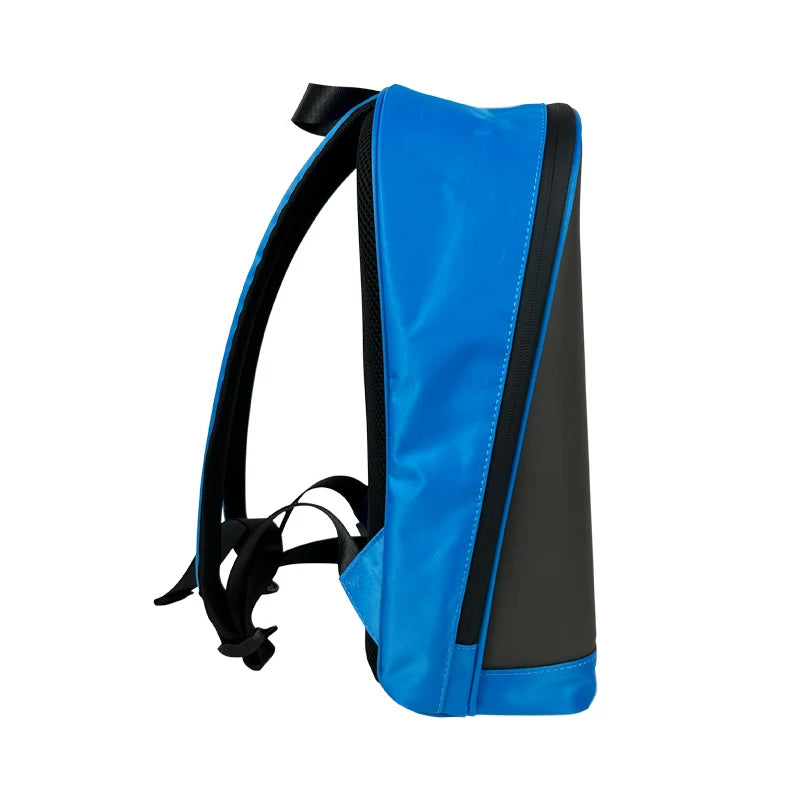 LED Backpack Luminous Publicity Display Network Red Schoolbag Dynamic Mobile Advertising Screen for Men and Women  Backpack