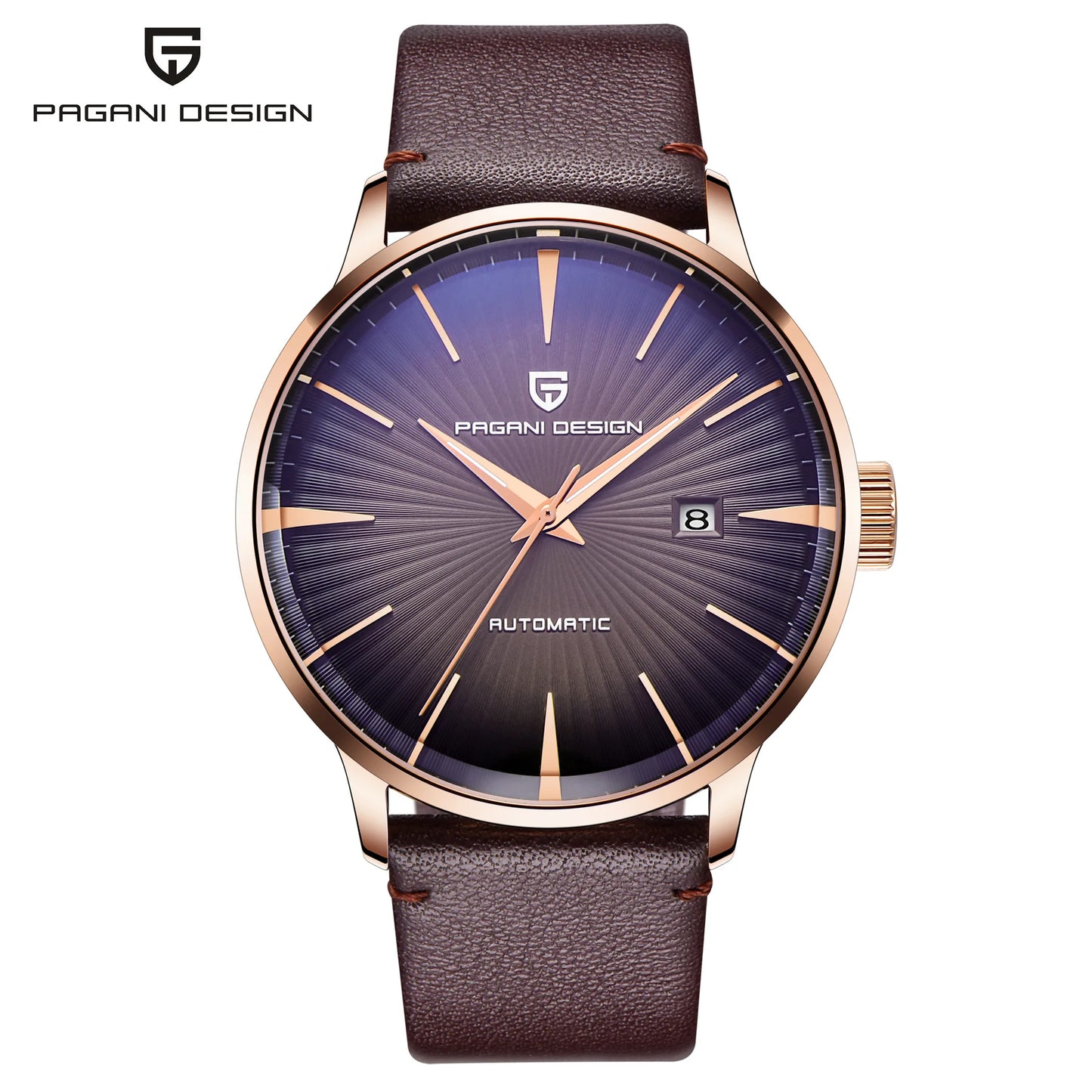 PAGANI DESIGN 2770 Men's Watches Classic Mechanical Leather Watch Men Luxury Automatic Business Waterproof Clock Man