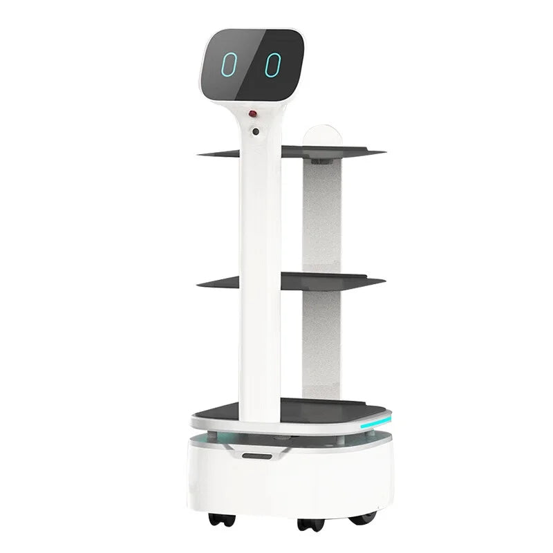 Smart Food Spout Servant Human Roboter Food delivery service robot for Restaurant