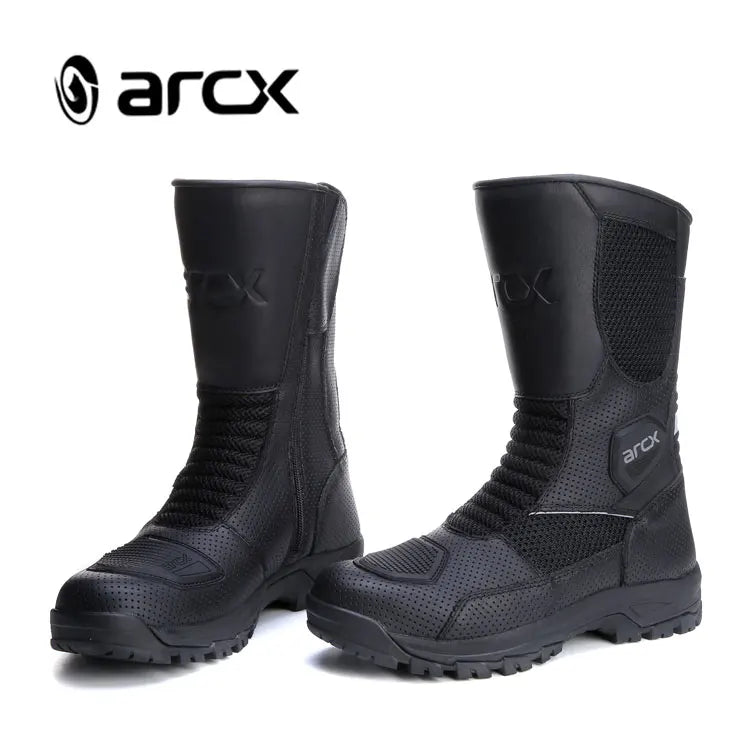 ARCX 2020 NEW  Style ARCX Men Lightweight Breathable Summer Riding Adventure Boots Cool Summer Motorcycle  Boots