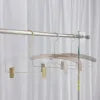 Wholesale One Hundred Kinds Crystal Clear Acrylic Clothes Hanger Manufacturer With Best Quality