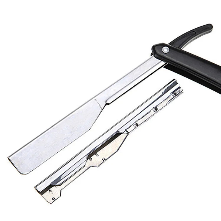 Popular Professional Men's Razor for Straight Shaving Wholesale Beauty Salon Manual Shaver by Barbers