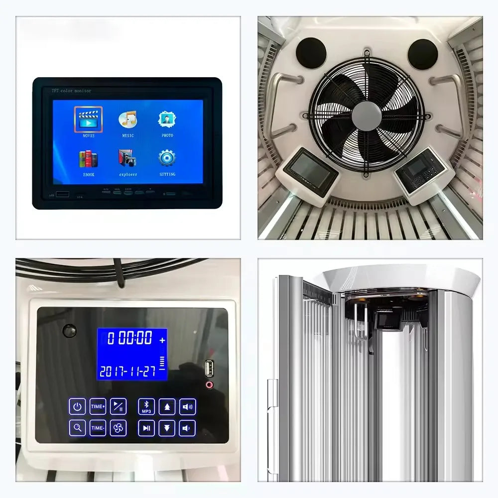 OEM ODM 3000W Lying Down Home Tanning Bed Booth Taning Machine Solarium Sunbed for Skin Tanning Machines