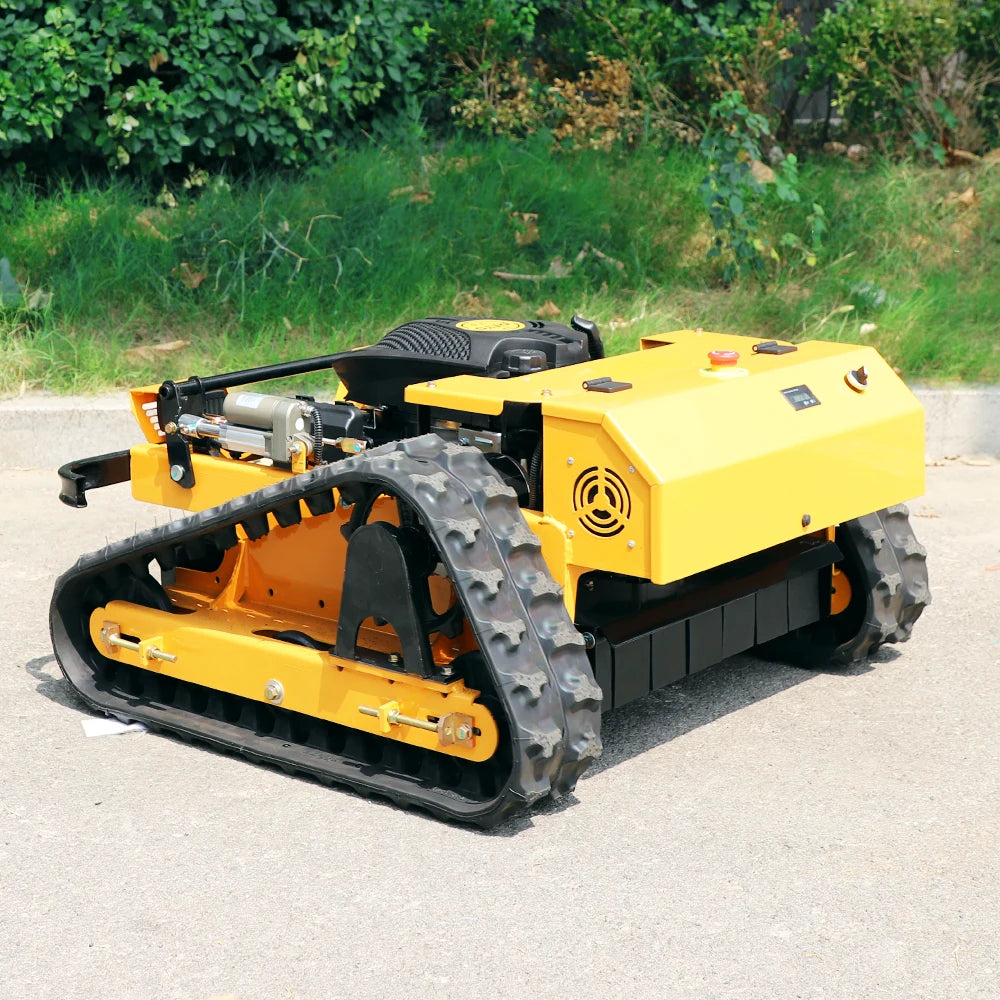 Mini Rc Robot Lawn Mower Electric-stop With Snow Plow Attachments Customized Electric-start Remote Control Lawn Mower