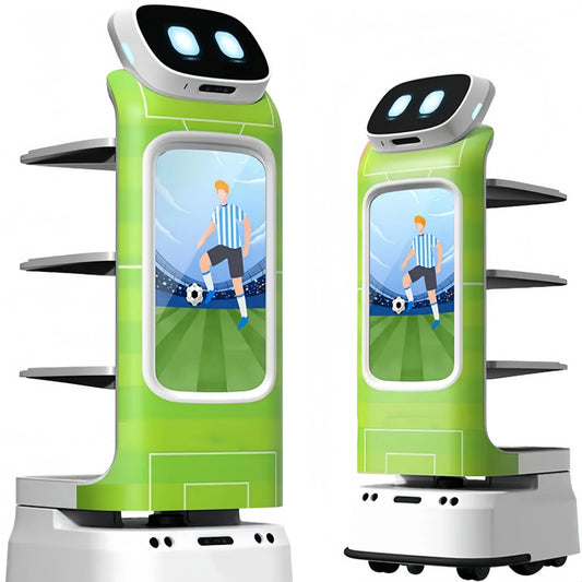 Arrival Artificial Intelligence Robot Server Food Delivery Service Robot Waiter Robot for Restaurant autonomous mobile robot