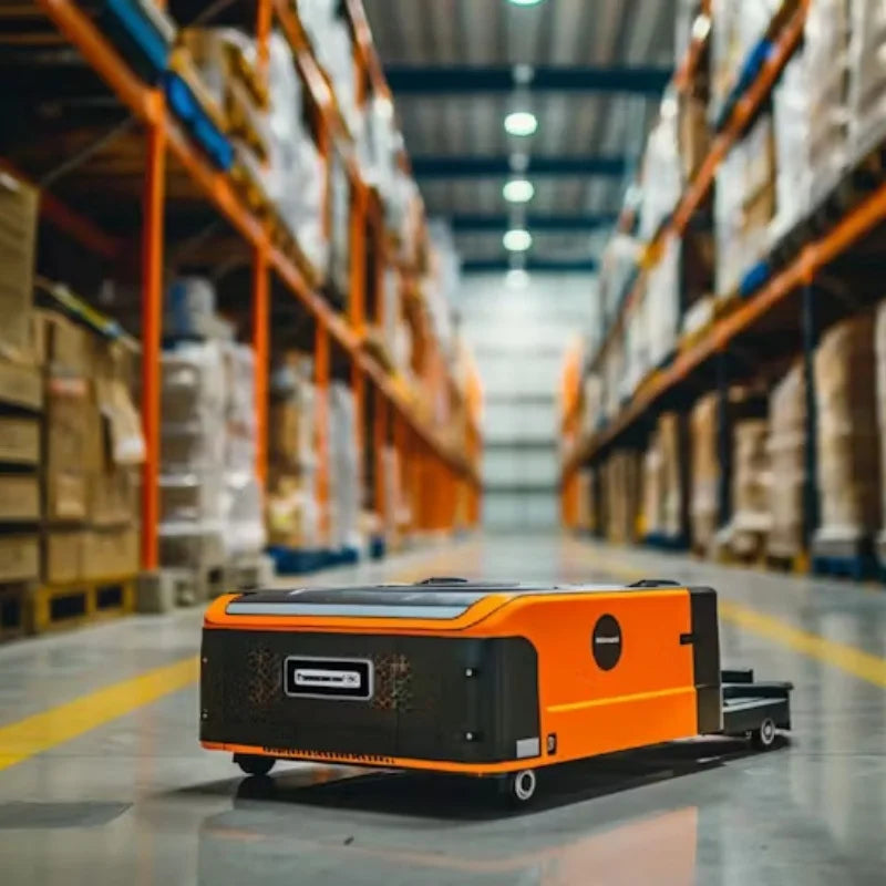pallet agv robot SLAM Laser Navigation Robot Lifting Type AGV for Logistics Warehouse Commercial Delivery Robot