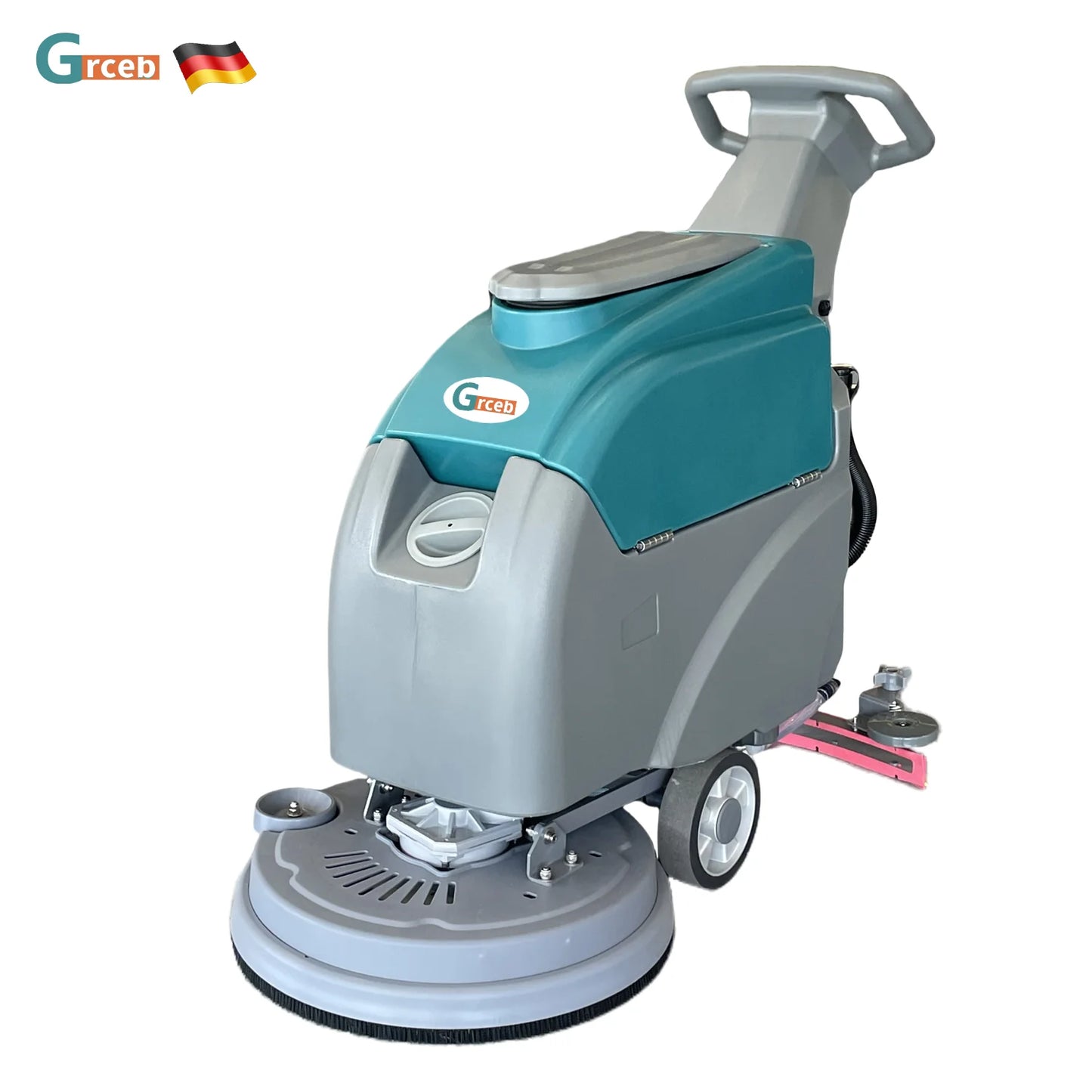 GS460 20in Self-Propelled Battery-Powered Floor Scrubber Dryer Walk-Behind Automatic Brush Pad for Shops Farm Cleaning New