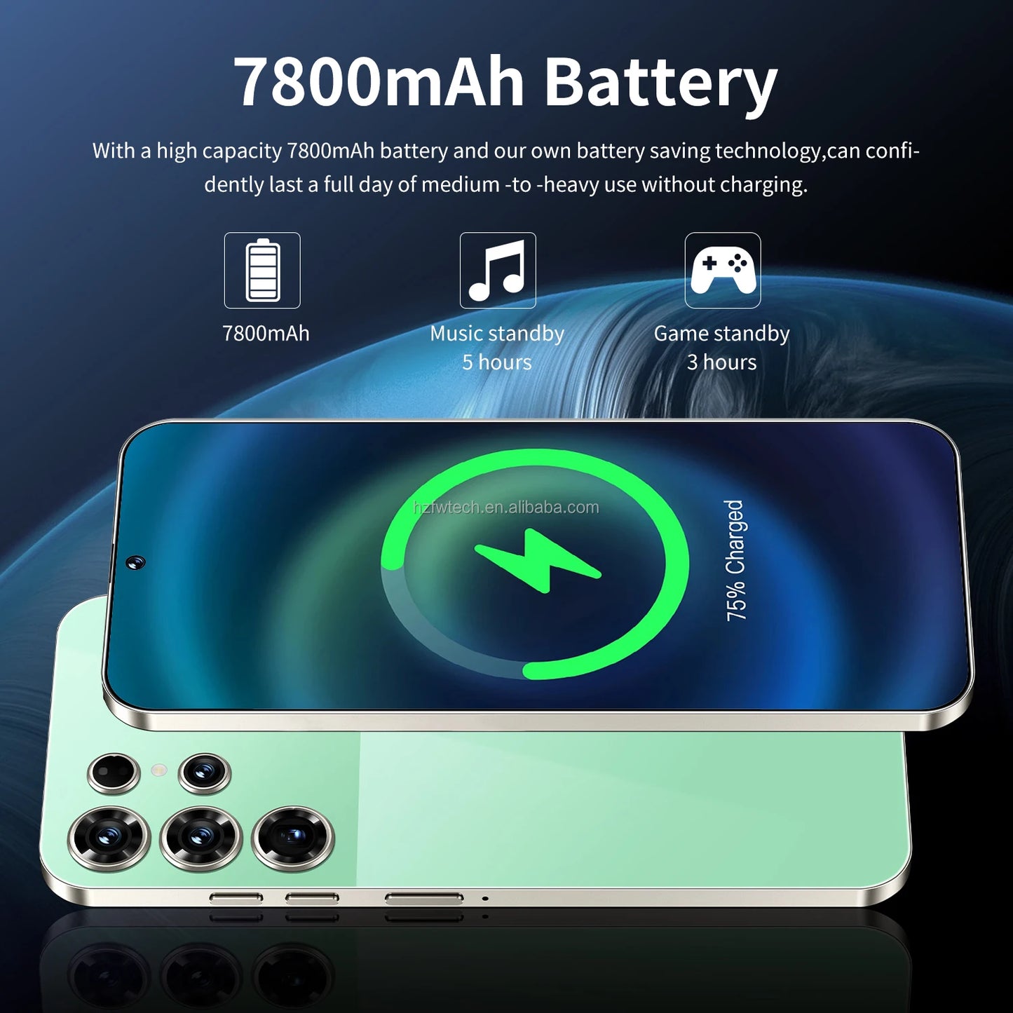 S26 Ultra Phone Global Version Mobile Phone 16GB Android 14 Cellphones Unlocked Smartphone