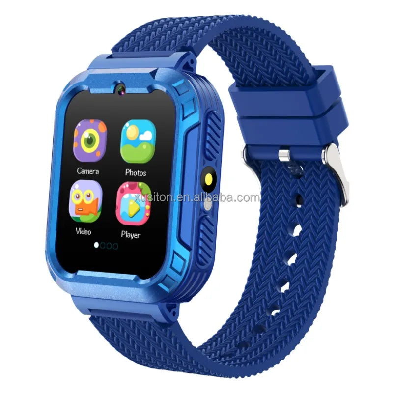 S61 Kids Watch Full Touch Child Sport Mode Alarm Clock Music Calculator Camera Photos Video Multiple Player Game Kid Smart Watch