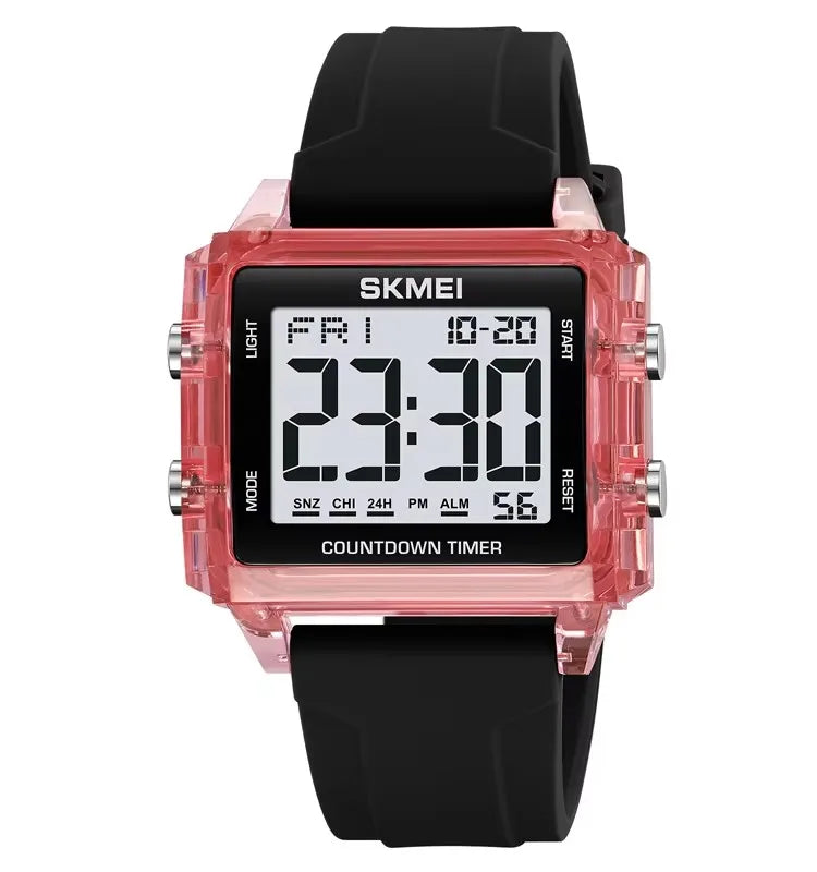 SKMEI 2320 Top Luxury Electronic Fashion Brand Waterproof Men Sports LED Watch Wristwatch Men's Digital Movement Male Watches