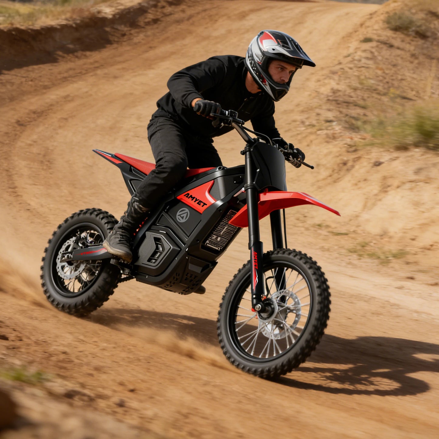 AMYET US in Stock VT300 E Motorbike 48V 23.4AH Hydraulic Brake 3000w Powerful Electric EV Dirt Bike Ebike off Road Motorcycle