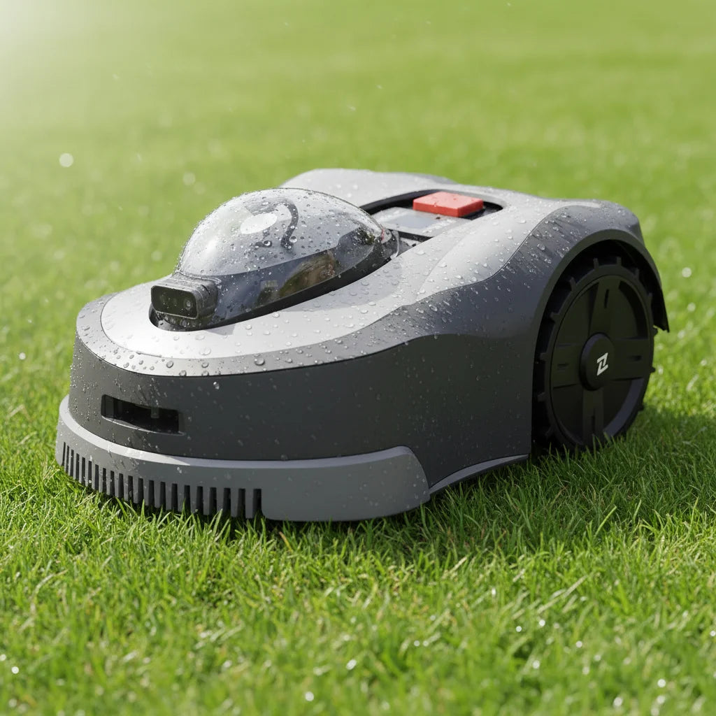 CMao Robot Commercial Industrial Robot Lawn Mower IPX5 Water-Resistant 22cm Cutting Width 200/320m Working Area App Remote