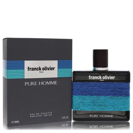 UD2 Franck Olivier Pure Homme Franck Olivier 3.4 oz Eau De Toilette Spray for Men Long Lasting Men's Perfume Glass Bottle 50ml