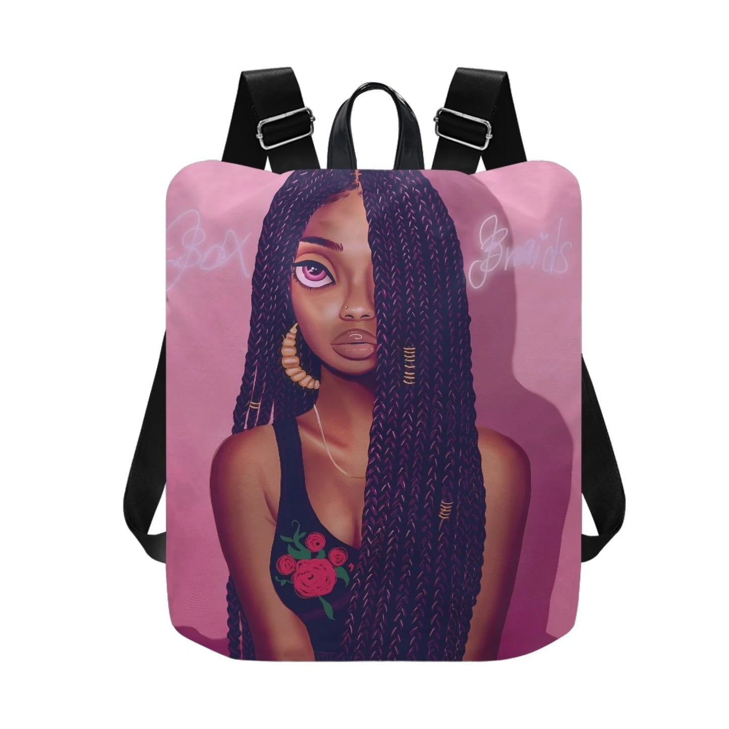 Latest African Girl Printed Backpack for Women Water-resistant College Backpack Girls Kids Bookbags Travel Casual Backpack Bag