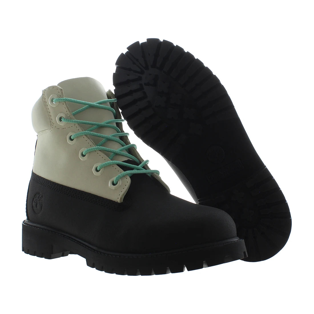 For 6 in Premium Lace up Waterproof Boot GS Boys Shoes Color Black Nubuck 100% Authentic Model MSS-TB0A6CJG001