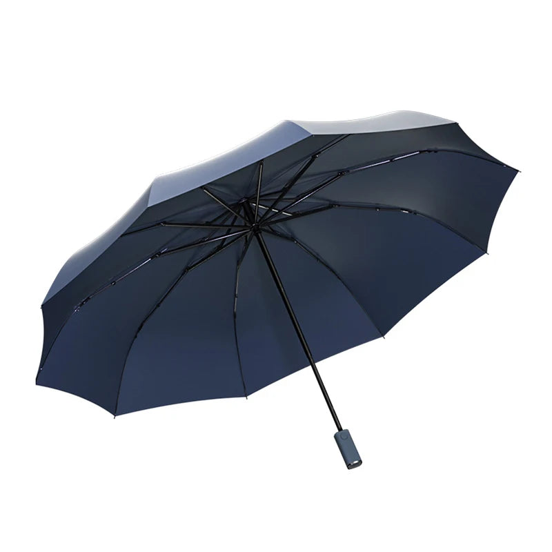 New Xiaomi Fully Automatic Umbrella With Led Light Men Large Double Portable Outdoor Umbrellas Rain Women Windproof Umbrella