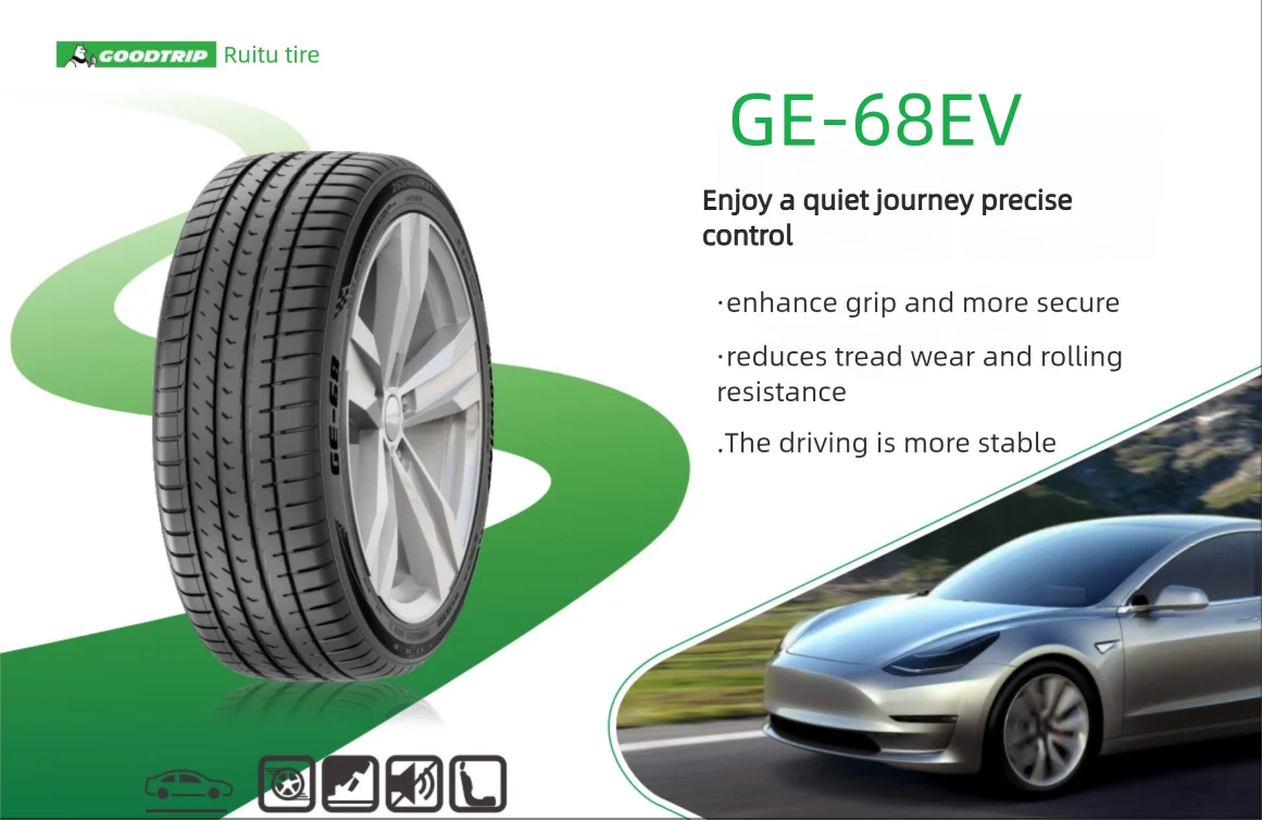 GOODTRIP GE68EV 275/40ZR22 High-End Radial Passenger Car Tire New Design with Low Rolling Resistance and Superior Passengers