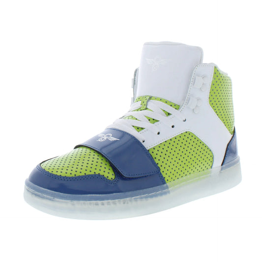 Creative Recreation Cesario XXI Mens Shoes Color Lime/Blue | 100% Authentic | Made in China | Model MSS-CRF02320