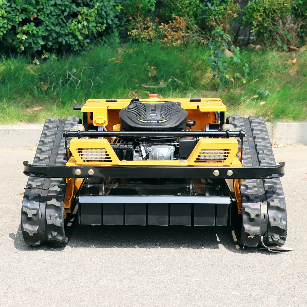 Mini Rc Robot Lawn Mower Electric-stop With Snow Plow Attachments Customized Electric-start Remote Control Lawn Mower