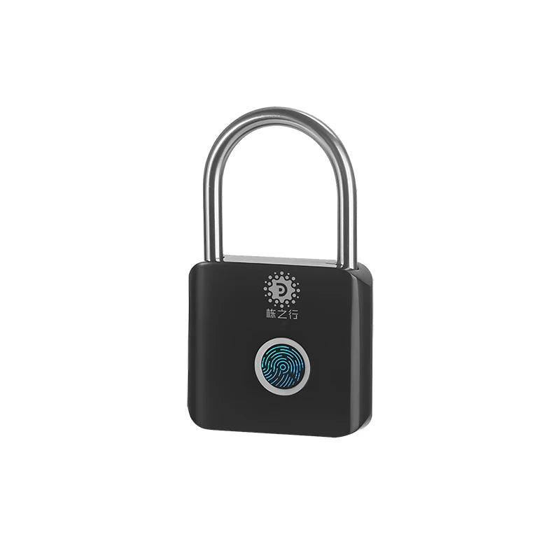 Smart Fingerprint Locks with Memory Card Storage Convenient Secure Padlocks for Luggage Dormitory Cabinets Travel Safely Charged