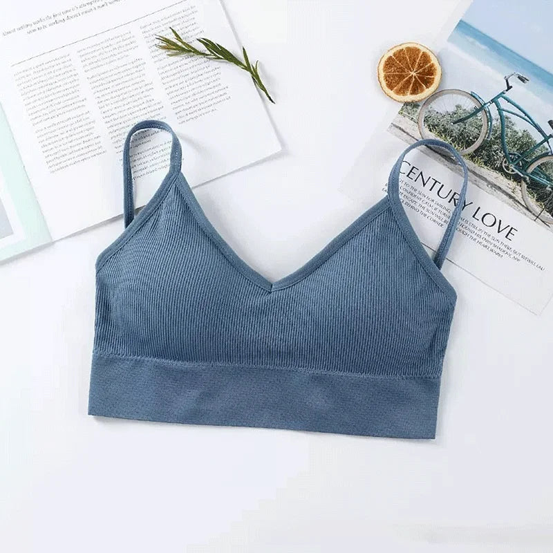 Women's Tube Tops Brassiere Women's Sports Bra Push Up Underwear Tops Seamless Sports Top Sexy Lingerie Female Tops Girl Bra