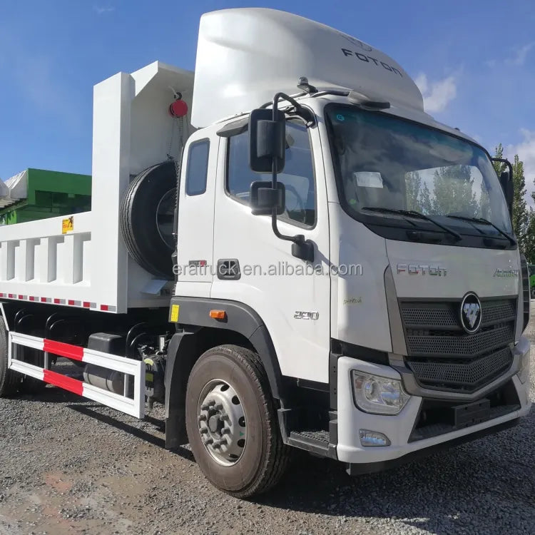 Foton New 10 Ton Load Capacity 4x2 Drive 6 Wheel LHD Single Row Small Dump Truck for sale