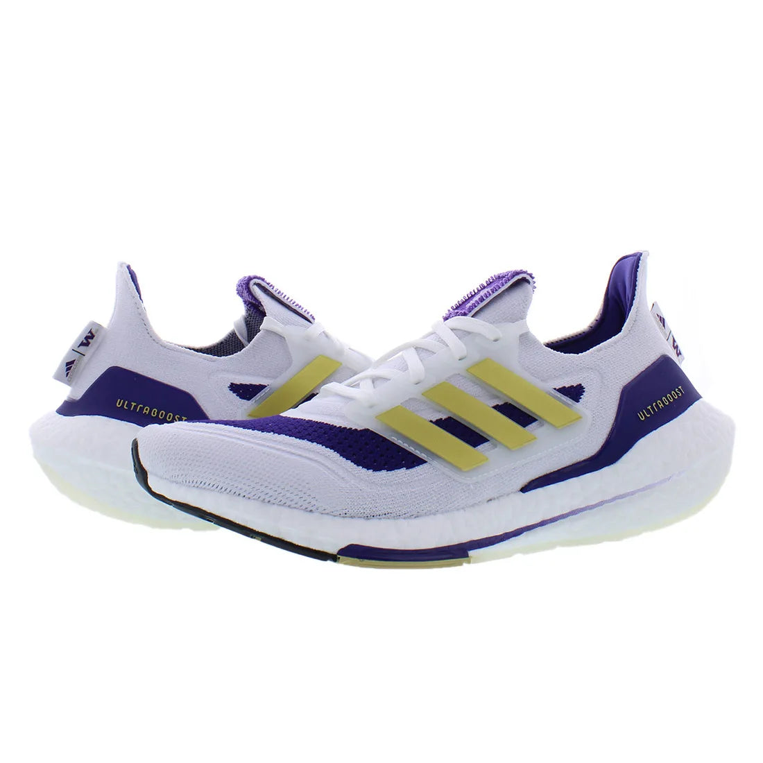 For Unisex Ultraboost 21 Shoes White/Purple Color Fitness Walking Vietnam Made Model MSS-GX7967 Spring Summer Autumn | 100%