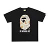 2026 1:1 High Version Ready Stock Letter Printing Bapees Tee Men Trendy PrintedApe Shirt Fashion Designer Bapees Shirt Hot Sell