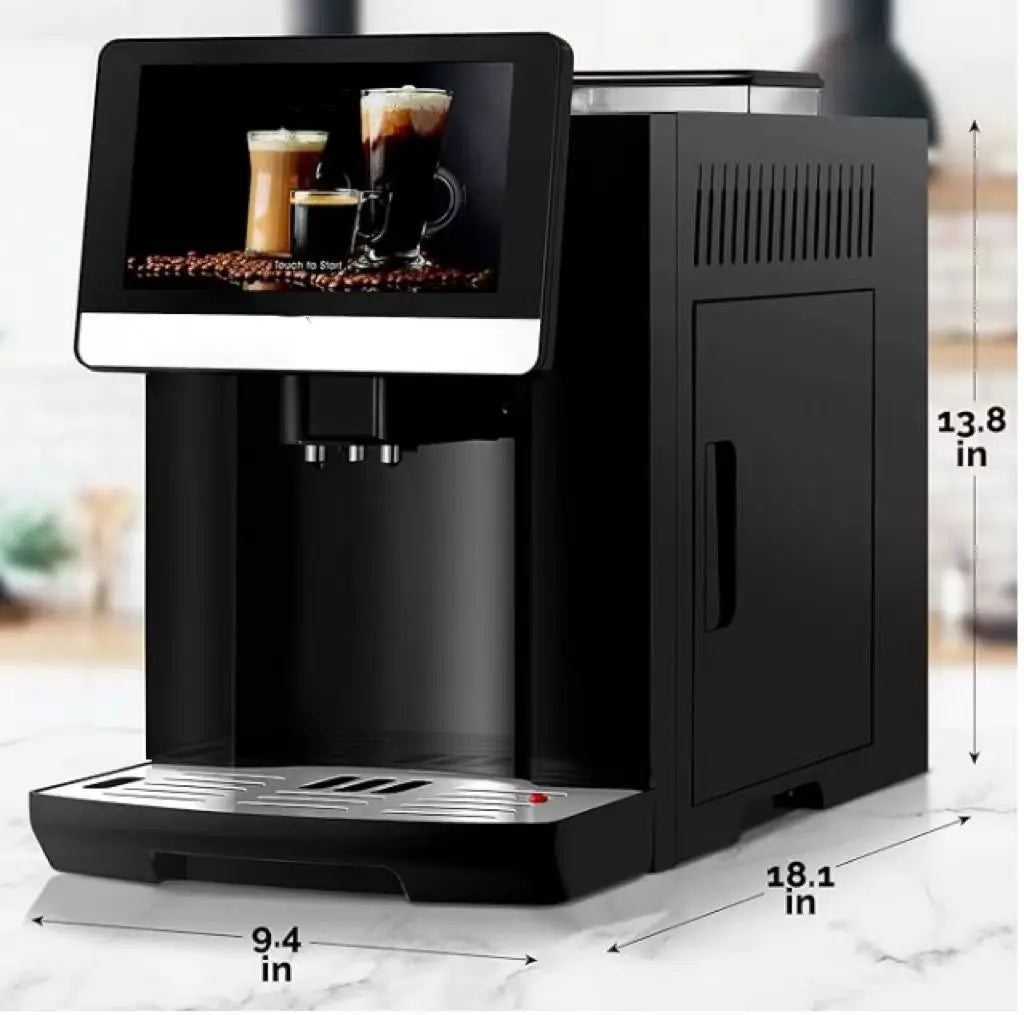 Best-Selling Full-Automatic Espresso Cappuccino Latte Coffee Machine with 19 Kinds of Drinks