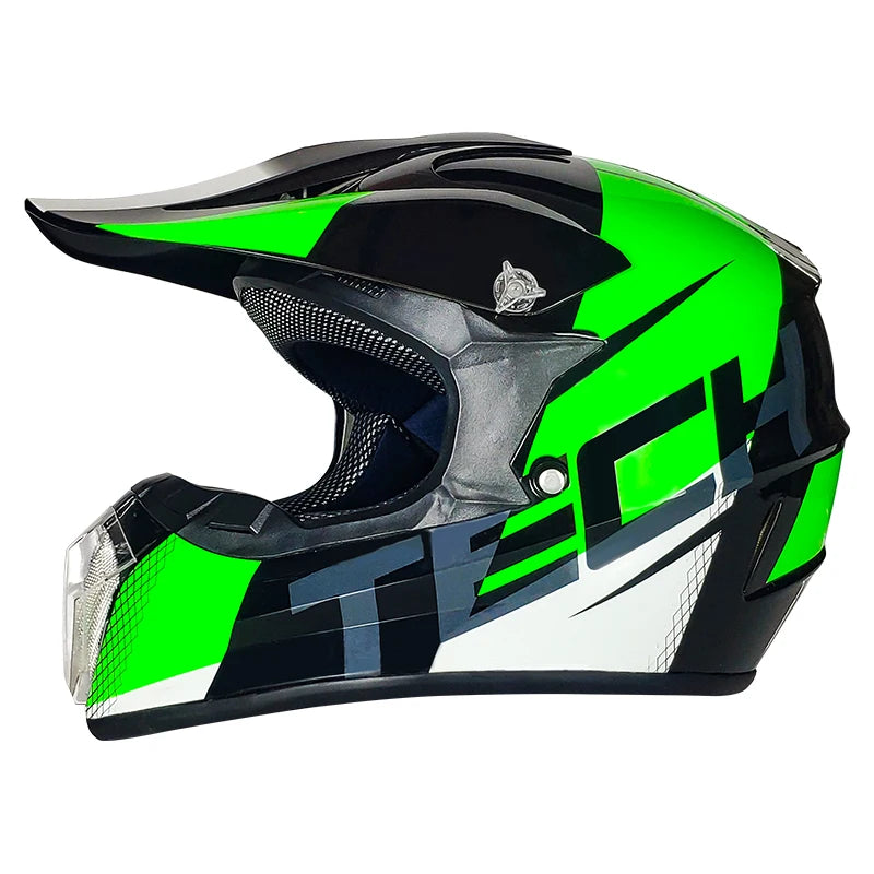 Competitive Price Dot-Approved Motocross&Off-Road Helmet Ultimate Protection for Downhill&Dirt Bike Adventures