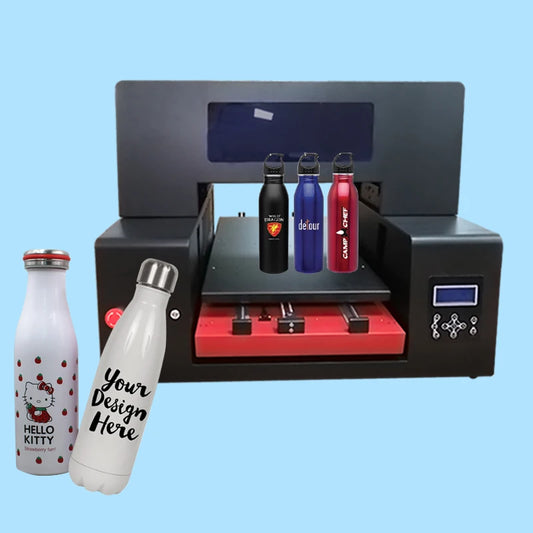 UV Flatbed Printer A3 Size for Phone case Paper Metal Glass Bottle UV Printer
