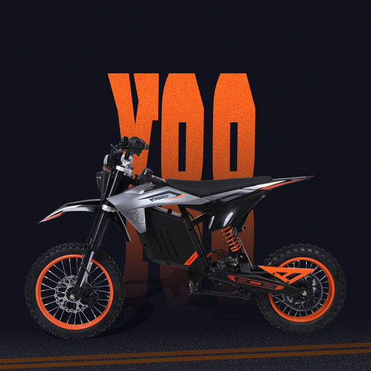 FREEBOY Offroad E-bike with Dual Hydraulic Disc Brakes and Shock Absorption Versatile 3-Speed Electric Dirt Bike for Outdoor