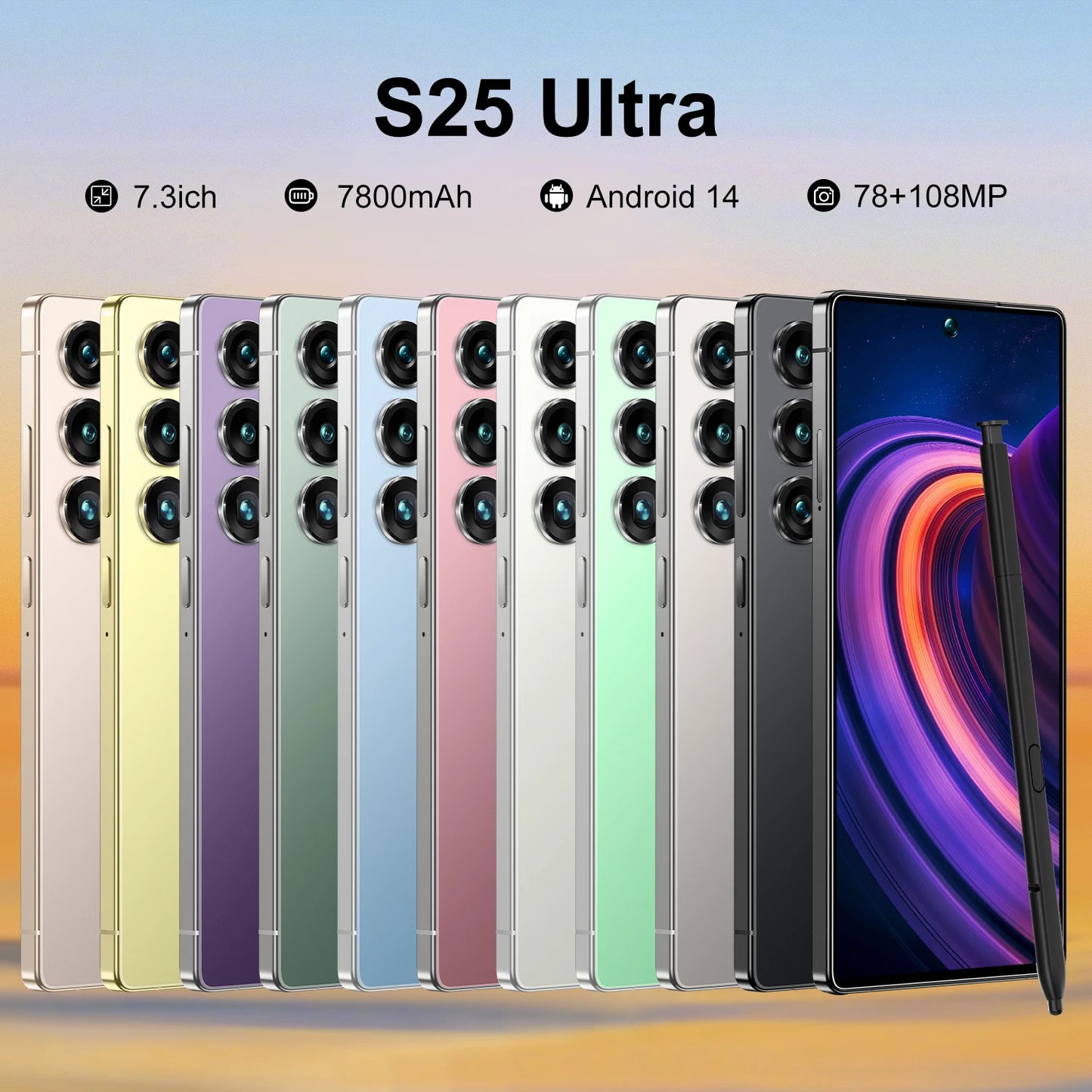 Original Global Version S25 U+L TRA Mobile Phones 16GB+1TB Android14 Unlocked cheap Smartphone