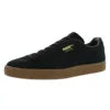 For Suede Gum Mens Shoes Model 38117401 Black 100% Authentic