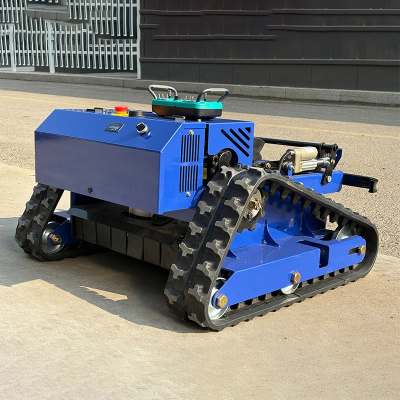 Updated Hot Selling RC Robot Lawn Mower Gasoline Four-Stroke Gasoline Slop Remote Control Lawn Mowers