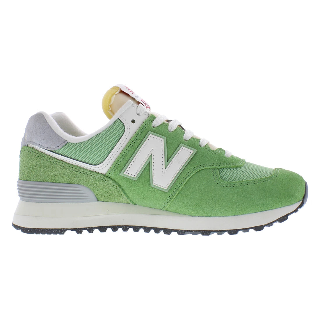 New Balance 574 Unisex Shoes Color: Green/White | 100% Authentic