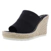 For Monica Mule Womens Shoes Model MSS-10017897 Size 10 Color Black Canvas/Eva