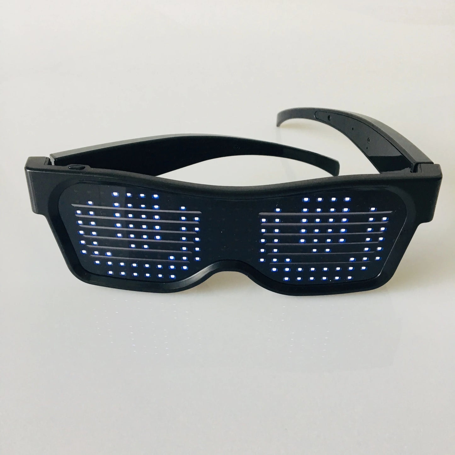Smart Sunglasses LED Rechargeable App Bluetooth Programmable Flashing Light Glasses Party Sunglasses LED Glasses