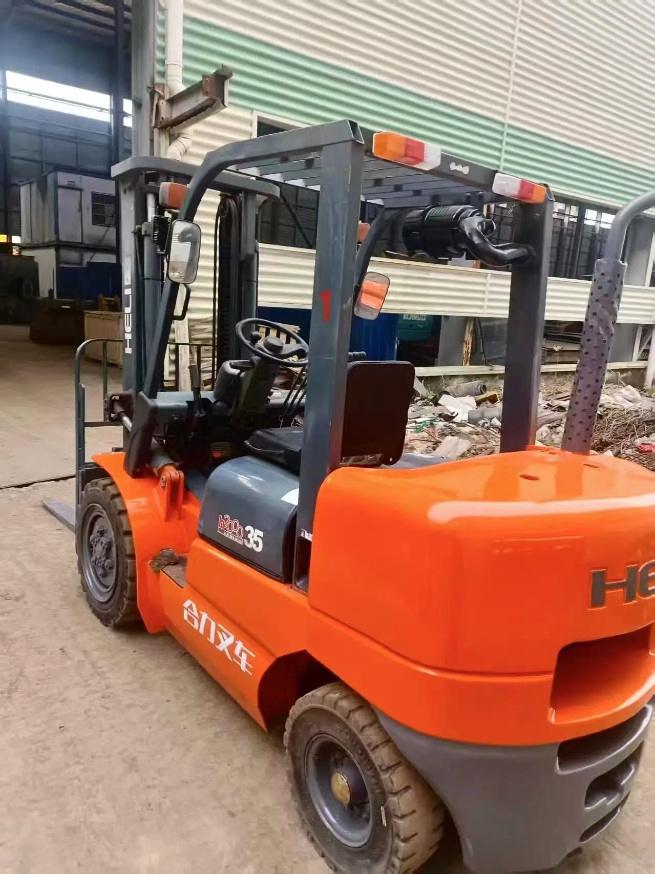Pre-owned Second-Hand Forklift Heli 3ton Diesel Forklift in Good Condition Use Cost-Effective EAC PVoC CE SASO Certified