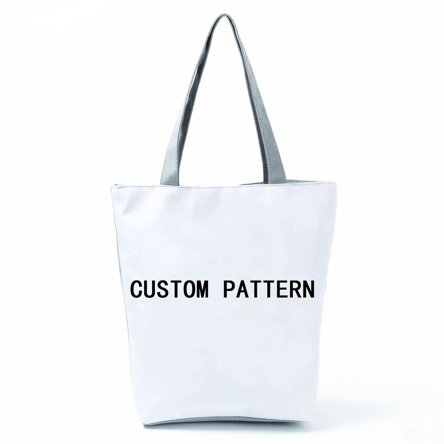 Golden Afro Woman Printed Handbags Pretty Fashion Shoulder Bag Eco Portable Shopping Bag High Capacity Beach Bag Practical Tote