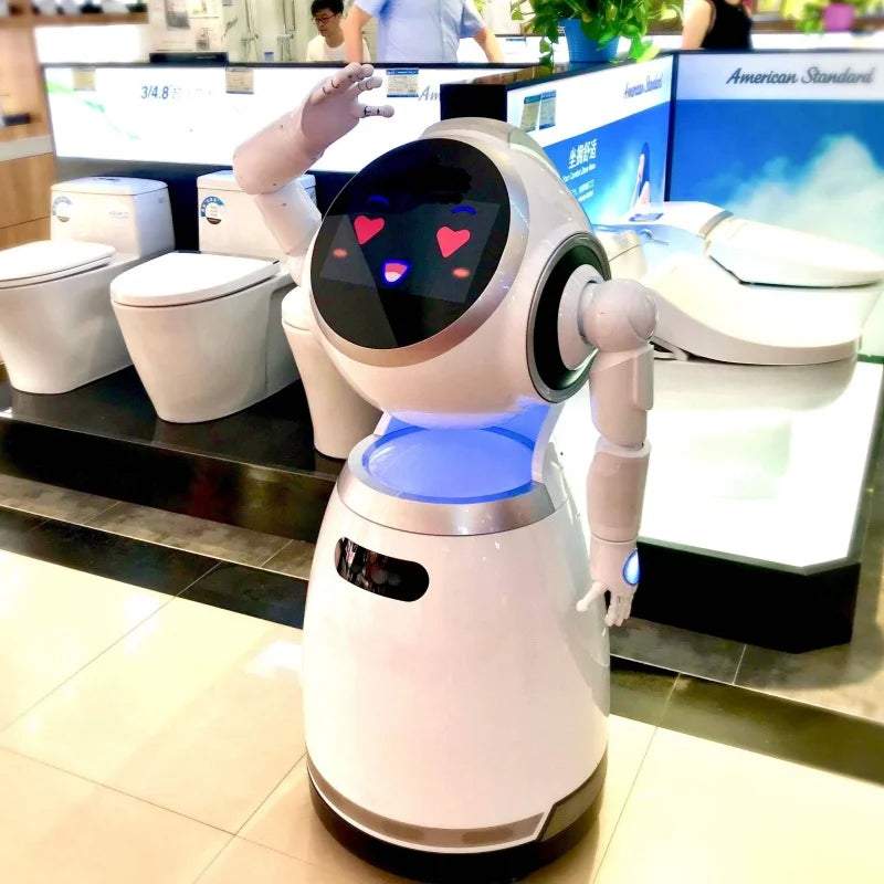 Commercial Reception Robots AI Humanoid Robot for Restaurant Hotel Guiding Reception Robot