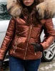 Liu Ming Oem Odm Winter Women Clothing Fashion Hood Faux Fur Collar Outwear Parkas Ladies Jacket Plus Size Coat